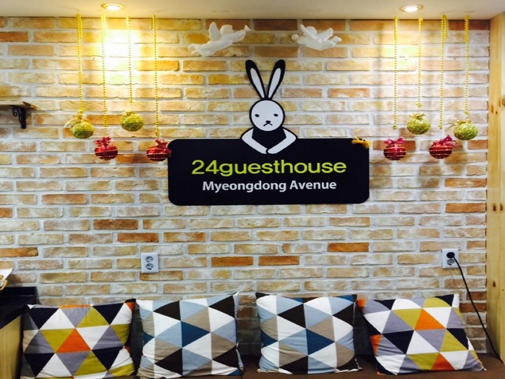 24 Guesthouse Myeongdong Avenue Szöul Kültér fotó